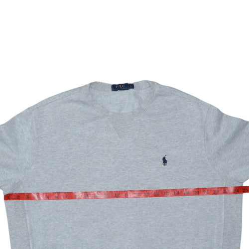 Polo Ralph Lauren Men's Grey Crew Neck Sweatshirt Size L Classic Fit