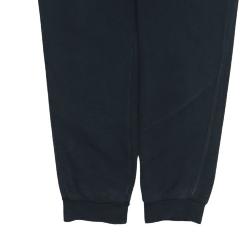 Nike Men's Black Jogger Trousers L Regular Fit Fleece Sweatpants