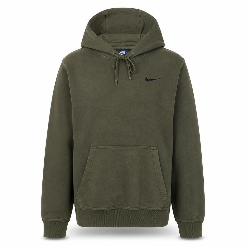 Nike Men's Green Pullover Hoodie Size S Regular Fit Fleece