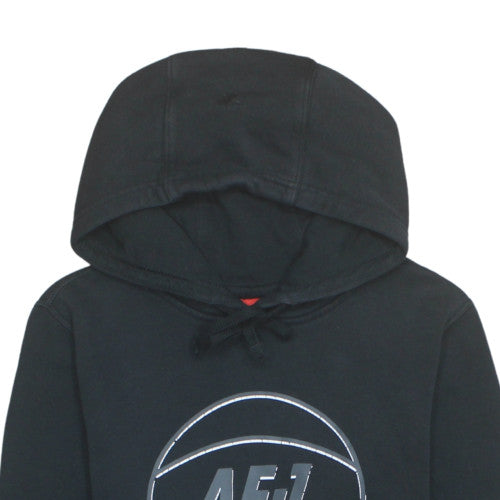Nike Women's Black AF1 Pullover Hoodie XS Cotton Blend