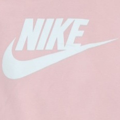Nike Girls Pink Pullover Hoodie 146cm Hooded Fleece Sweatshirt