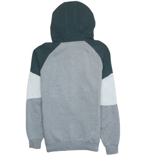 Ellesse Mens Grey Colour Block 1/2 Zip Hoodie M