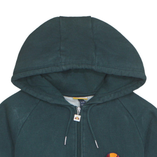 Ellesse Mens Grey Colour Block 1/2 Zip Hoodie M
