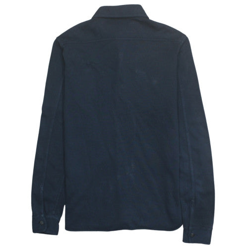 Polo Ralph Lauren Men's Blue Cotton Blend Button-Up Shirt Size M