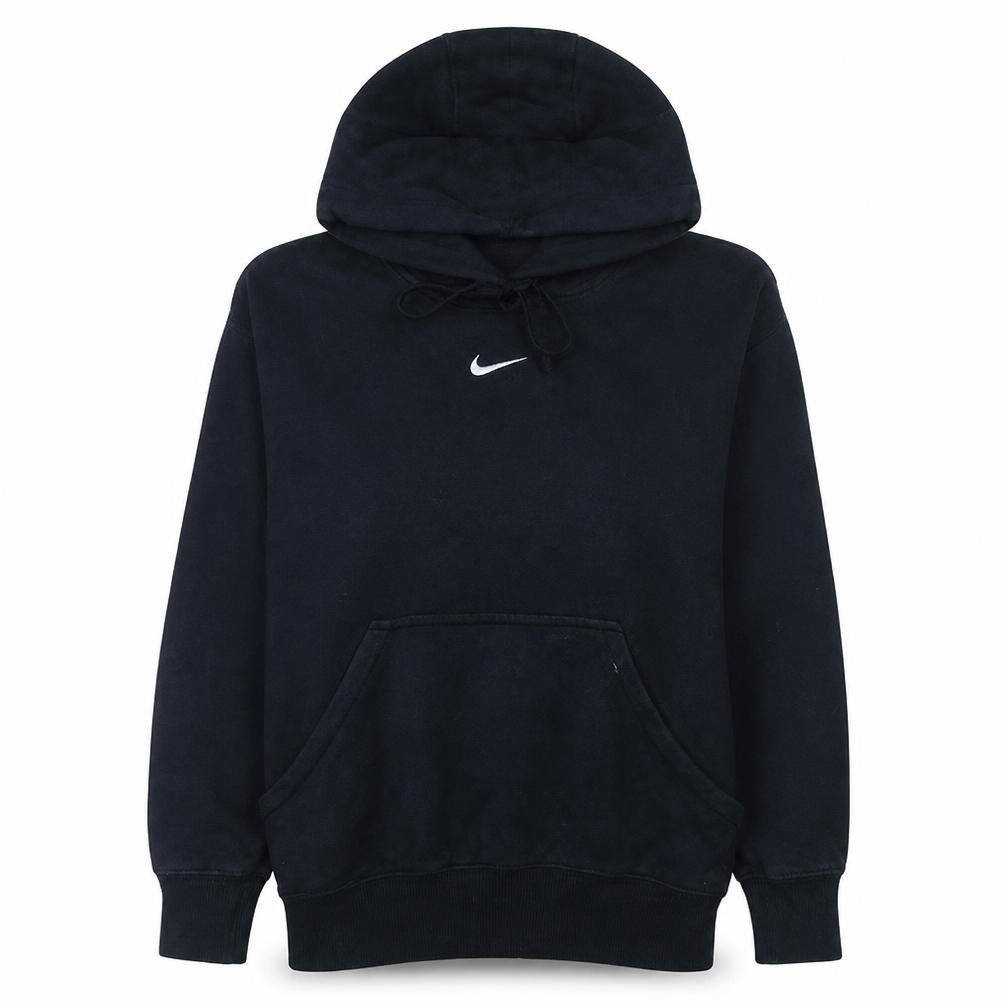 Nike Women's Black Pullover Hoodie Size S Cotton Blend Logo