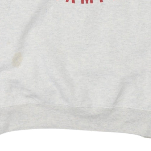 Champion Women's Beige University of Tampa Pullover Sweatshirt L