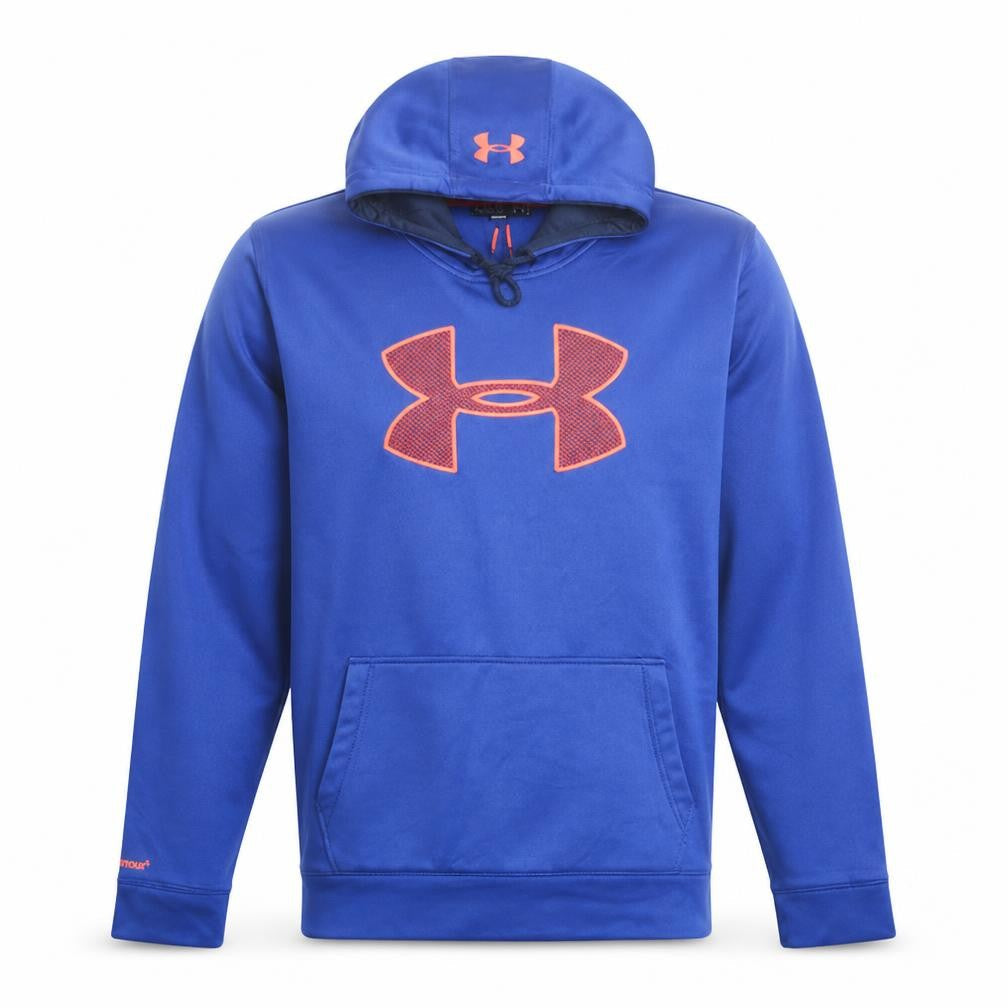 Under Armour Men's Blue XL Pullover Hoodie with Logo Graphic