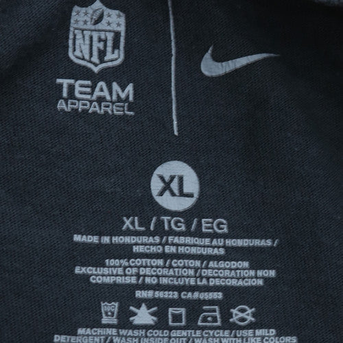 Nike NFL Team Apparel Men's Black XL Cotton Dallas Cowboys T-Shirt