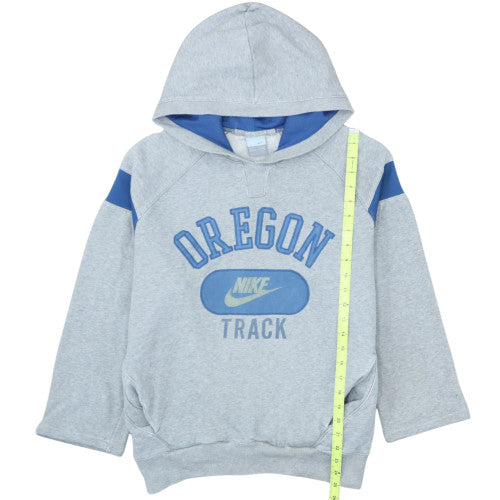 Nike Men's Grey Oregon Track Pullover Hoodie M Sports Fleece