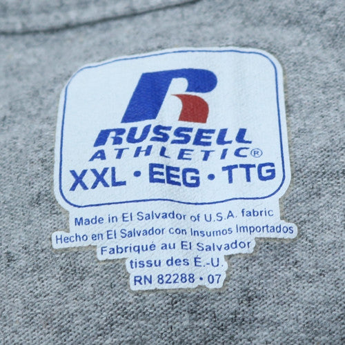 Russell Athletic Men's Grey 2013 New Orleans Bowl Graphic T-Shirt 2XL