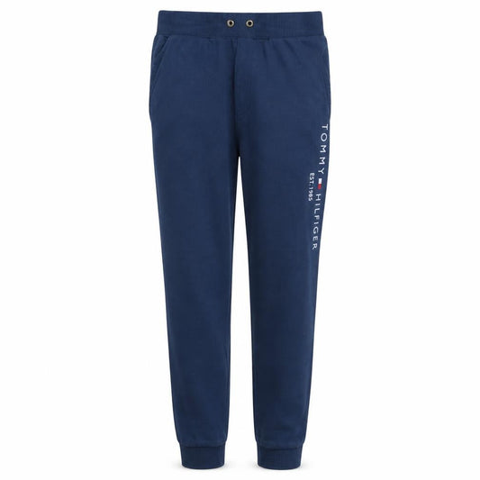 Tommy Hilfiger Men Blue Jogger Trousers Size M Cotton Blend
