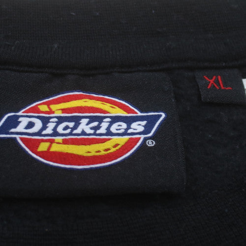 Dickies Men Black XL Crew Neck Pullover Sweatshirt
