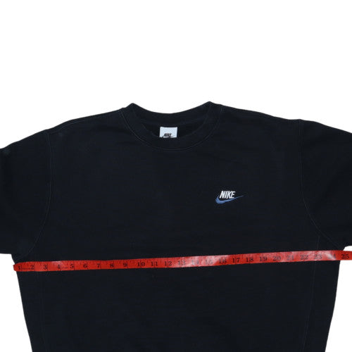 Nike Mens Black Medium Crew Neck Pullover Sweatshirt