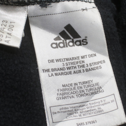 Adidas Men's Black XL Pullover Crew Neck Sweatshirt