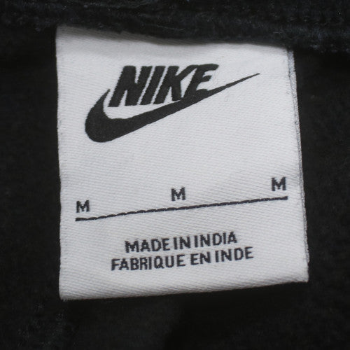 Nike Men's Black Medium Jogger Sweatpants Fleece Tapered Fit