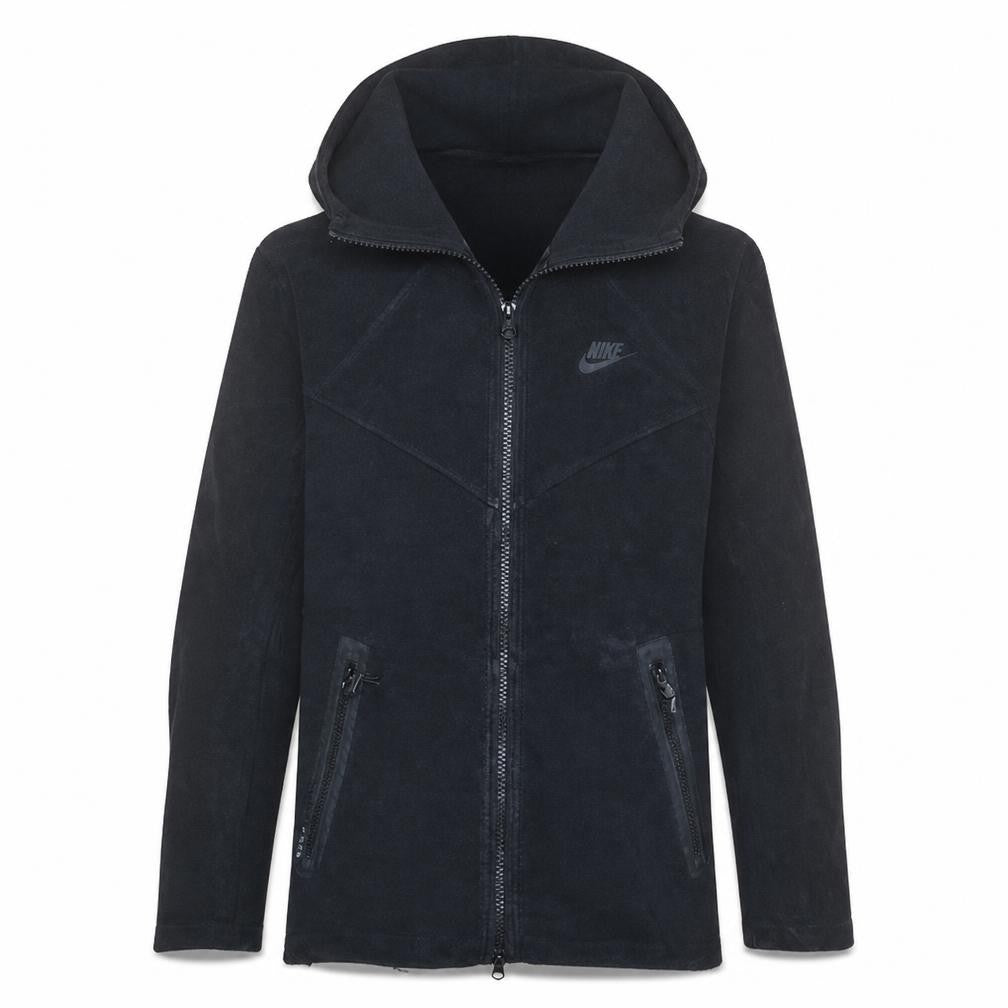Nike Women Black Small Full Zip Hoodie with Pockets