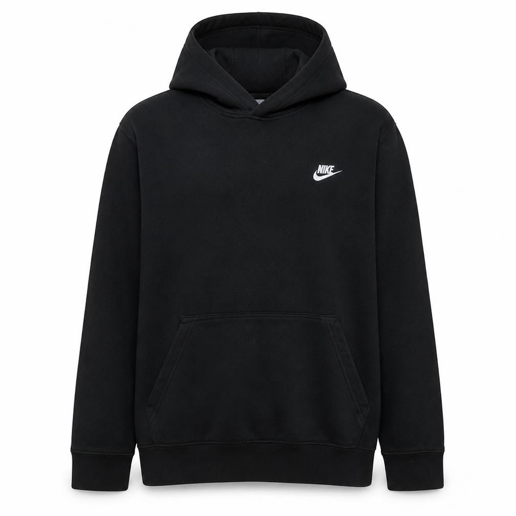 Nike Men's Black XL Pullover Hoodie With Logo Front Pocket