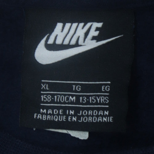 Nike Boys Navy Blue XL Sweatshirt Pullover Crew Neck 13-15 Years