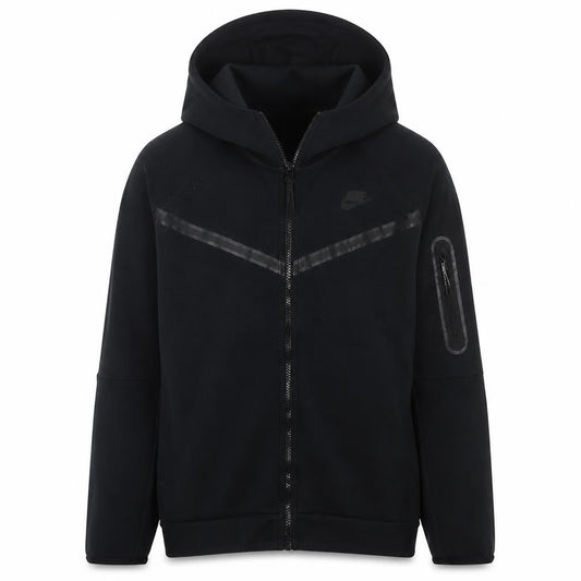 Nike Men's Black XL Full Zip Sports Hoodie Fleece Jacket