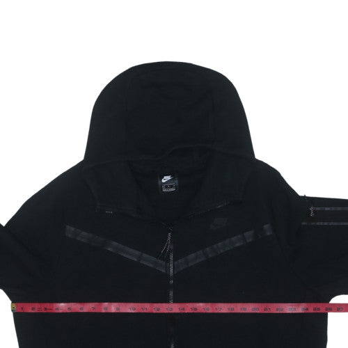 Nike Men's Black XL Full Zip Sports Hoodie Fleece Jacket