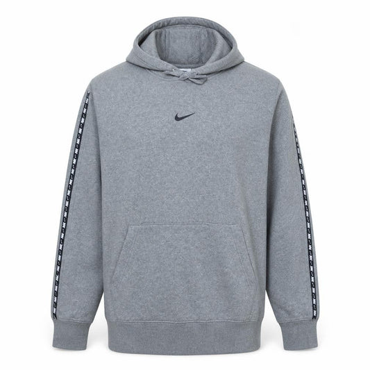 Nike Mens Grey XL Pullover Fleece Hoodie with Logo