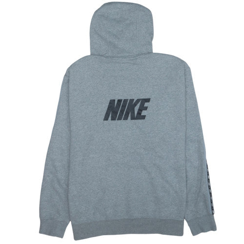 Nike Mens Grey XL Pullover Fleece Hoodie with Logo