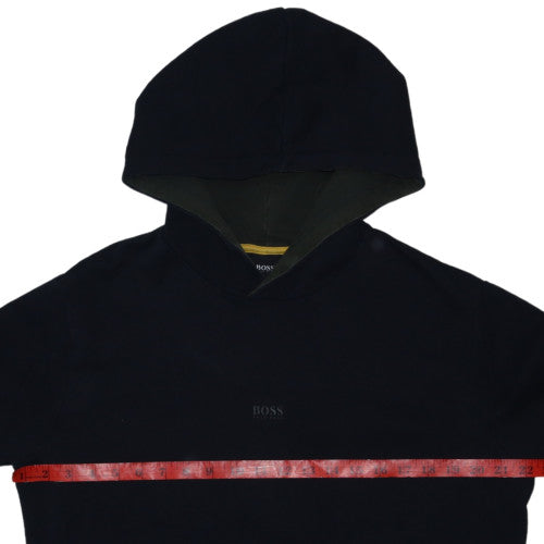 Hugo Boss Men's Black Pullover Hoodie M Regular Fit
