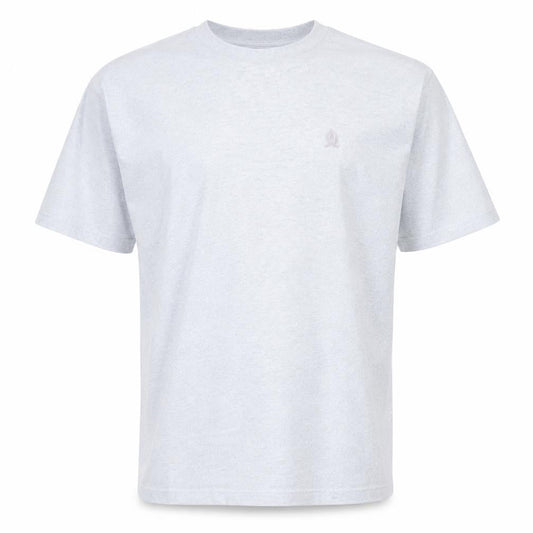 Tommy Hilfiger Men's Grey 2XL Classic Embroidered Logo Cotton T-Shirt