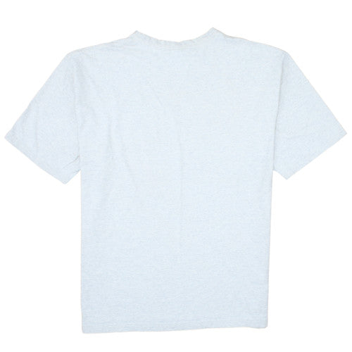 Tommy Hilfiger Men's Grey 2XL Classic Embroidered Logo Cotton T-Shirt