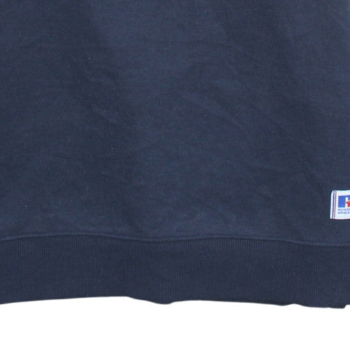 Russell Athletic Men's Blue L Pullover Sweatshirt Crew Neck