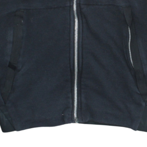 Nike Boys Black Full Zip Hoodie L 12-13 Years Air Max Logo Sweatshirt