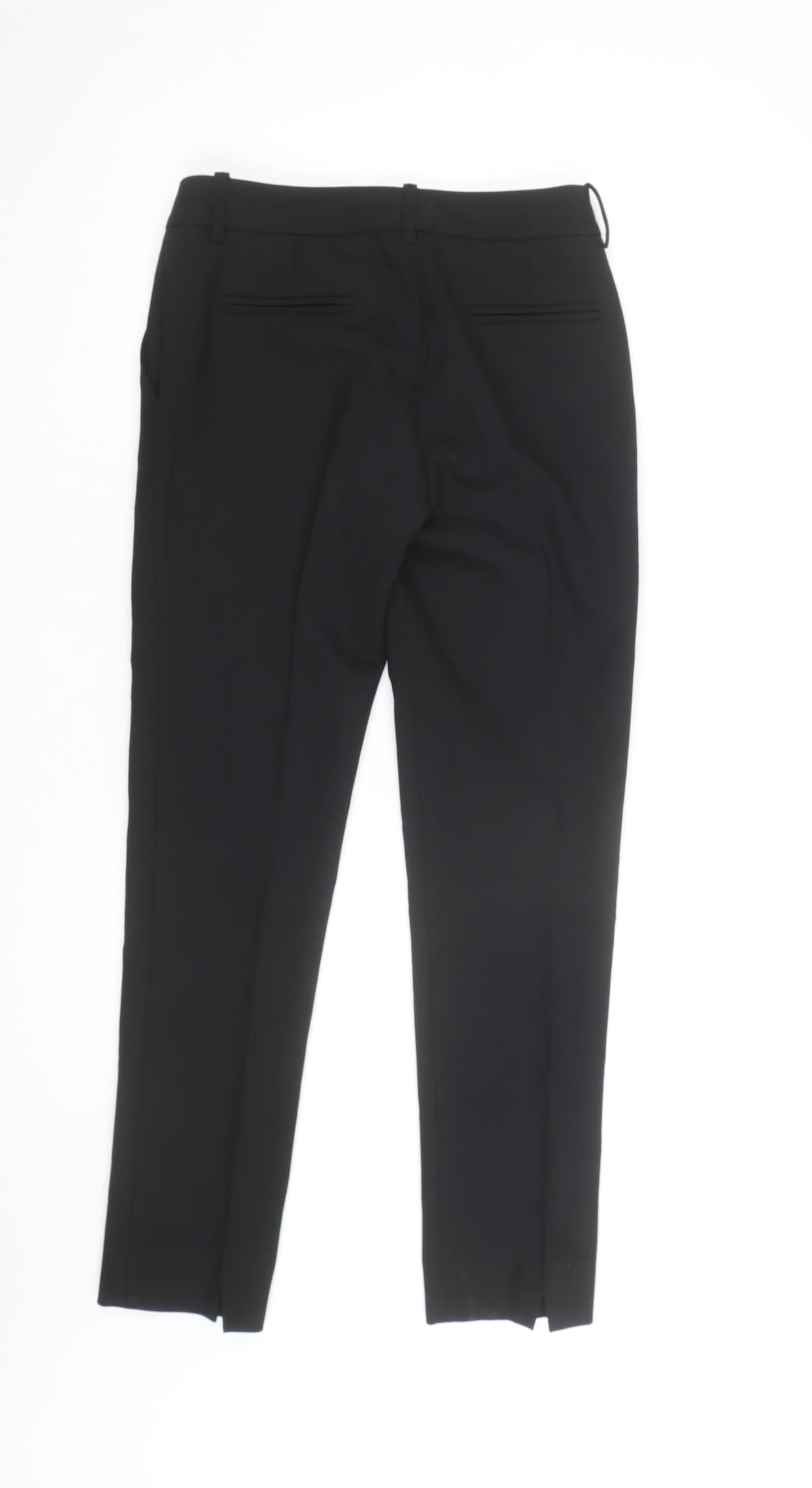 ROSSO35 Women's Black Slim Fit Tailored Trousers Size 12