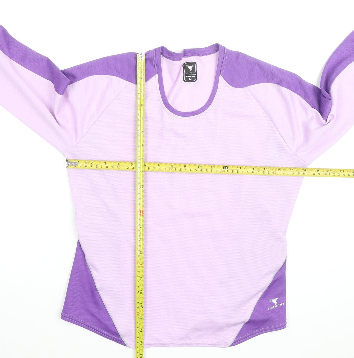 Insport Womens Purple Long Sleeve Quick Dry Activewear Top M