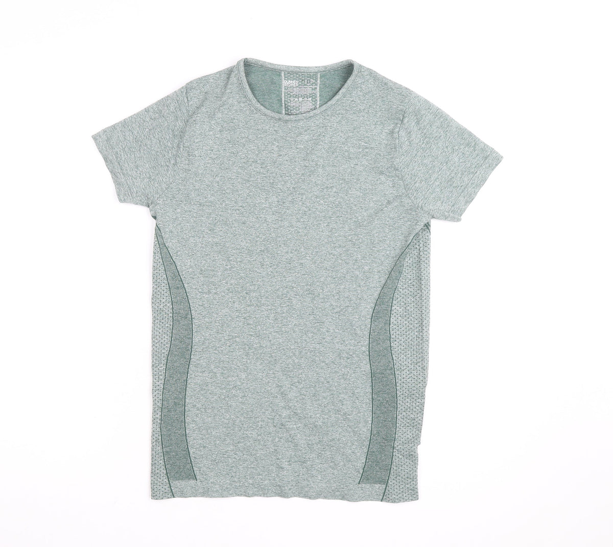 Dunnes Women’s Green Slim Fit Gym T-Shirt Size 8