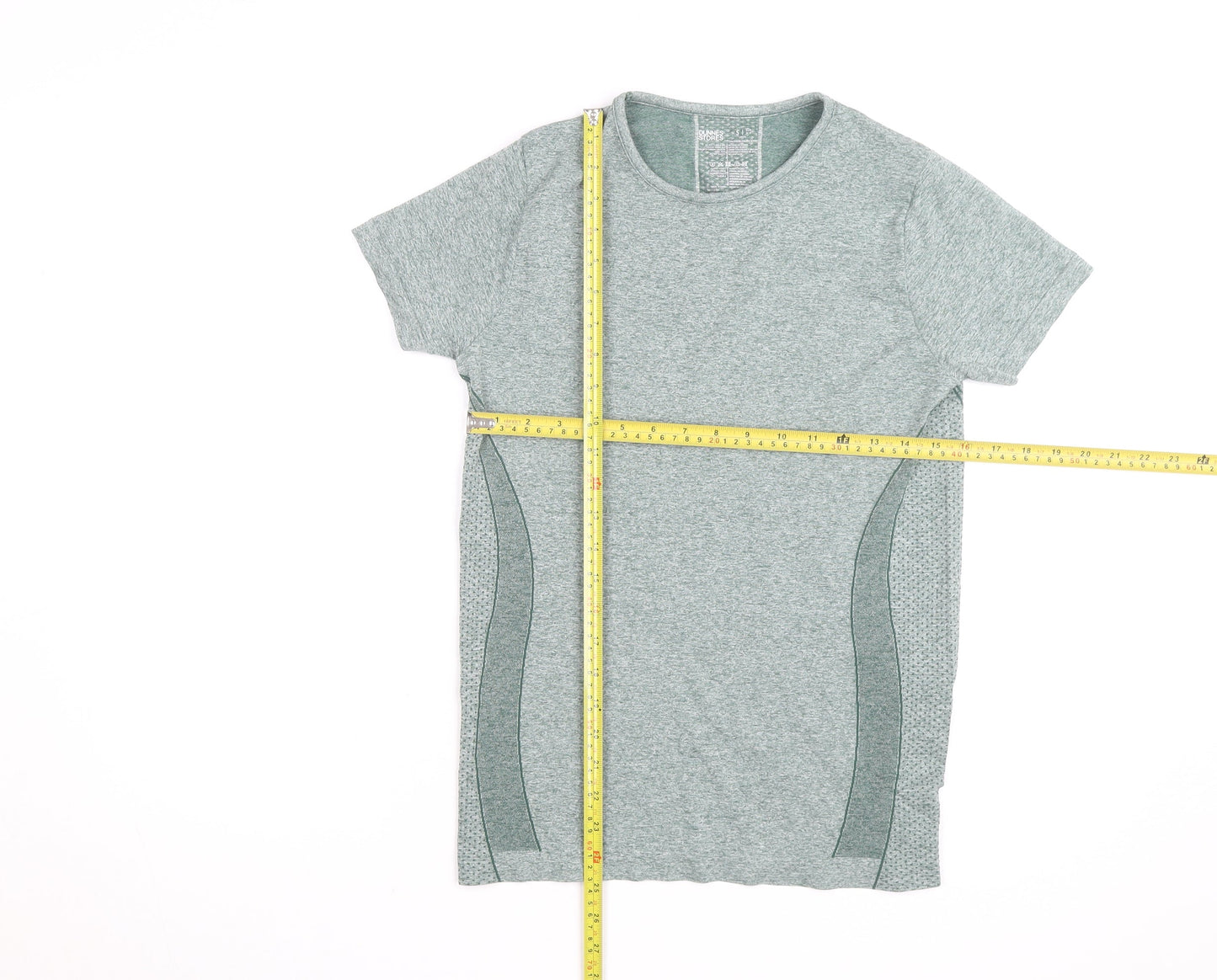 Dunnes Stores Women’s Green Slim Fit Gym T-Shirt Size 8