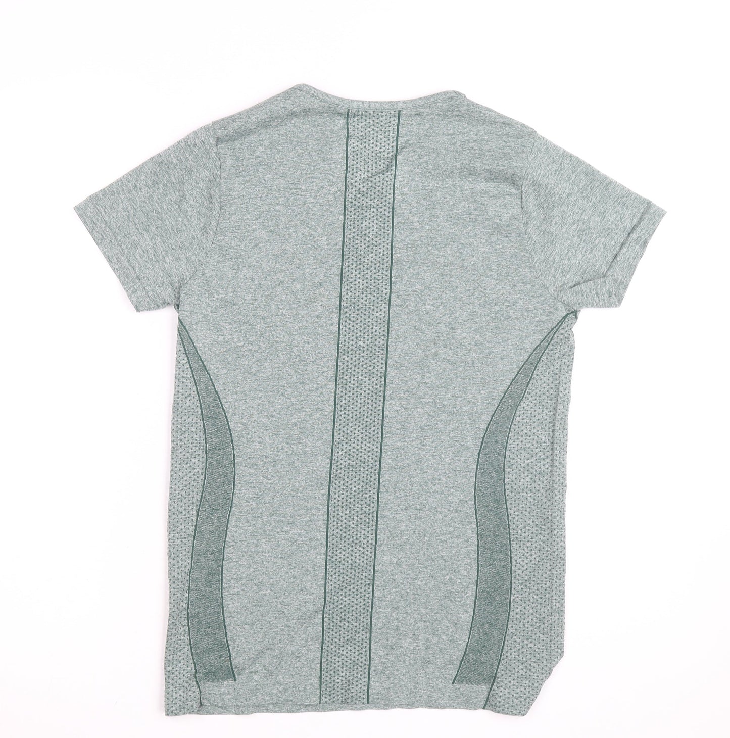 Dunnes Stores Women’s Green Slim Fit Gym T-Shirt Size 8