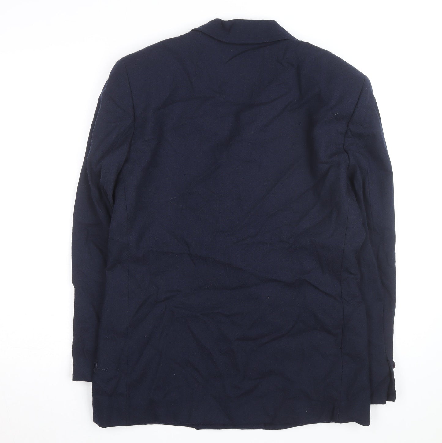 Liz Claiborne Men's Blue Wool Classic Blazer Jacket Size M