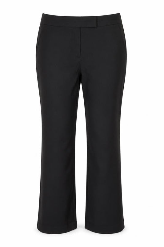 Monsoon Women Black Size 12 Short Straight Dress Pants