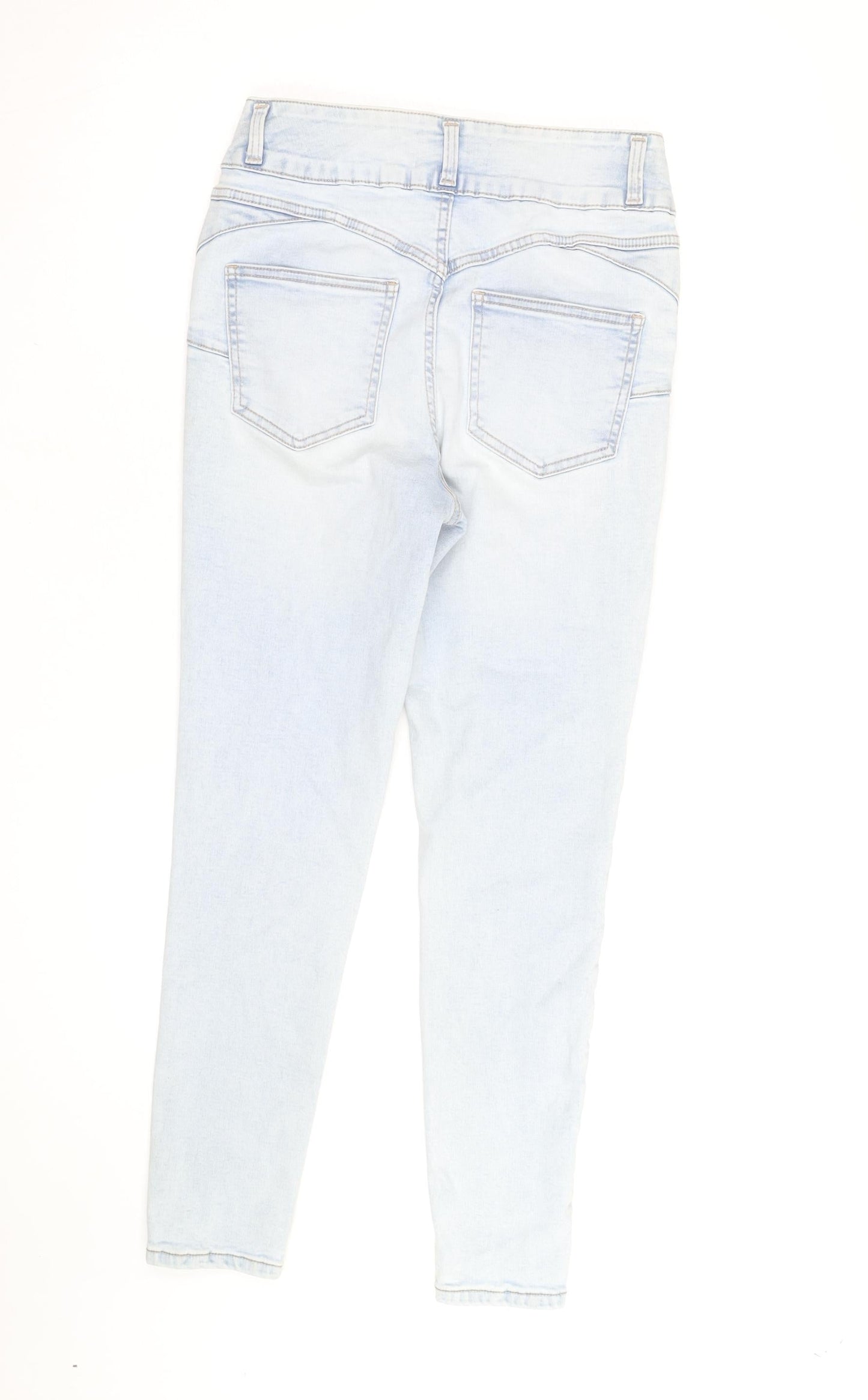 New Look Women’s Light Blue High Waist Skinny Jeans Size 12