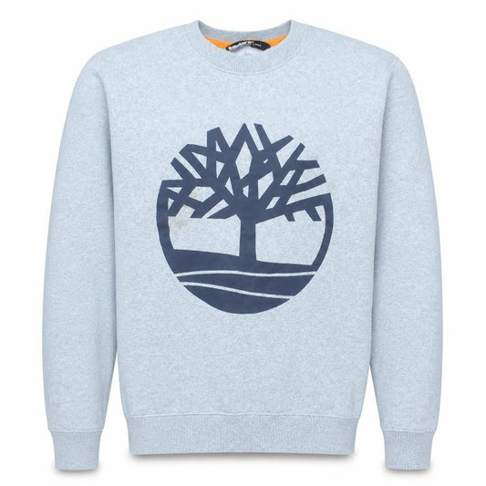 Timberland Mens Grey Regular Fit Logo Sweatshirt M