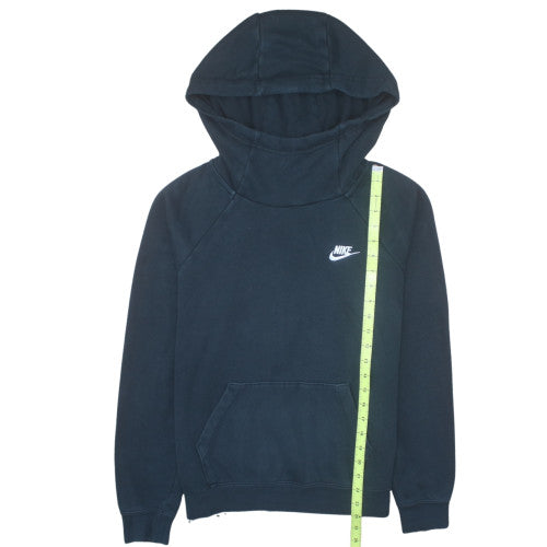 Nike Men's Blue Pullover Hoodie Size M Fleece Sweatshirt