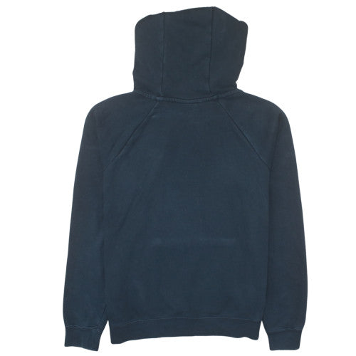 Nike Men's Blue Pullover Hoodie Size M Fleece Sweatshirt