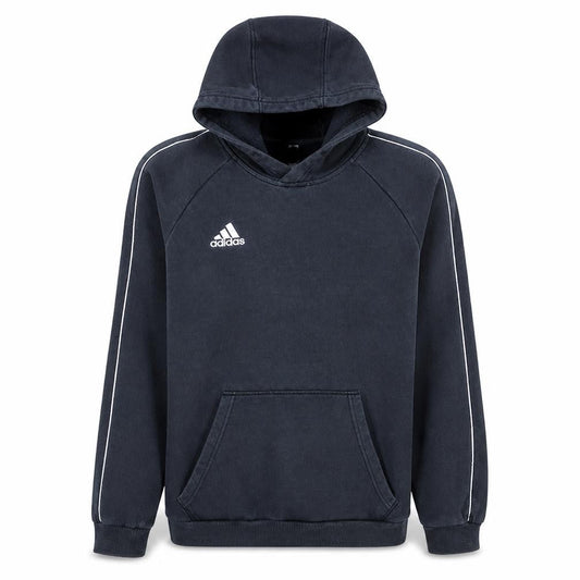 Adidas Mens Black Pullover Hoodie Small Fleece Sportswear