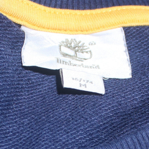 Timberland Boys Navy Blue Crew Neck Graphic Print Sweatshirt 16/17 Years M