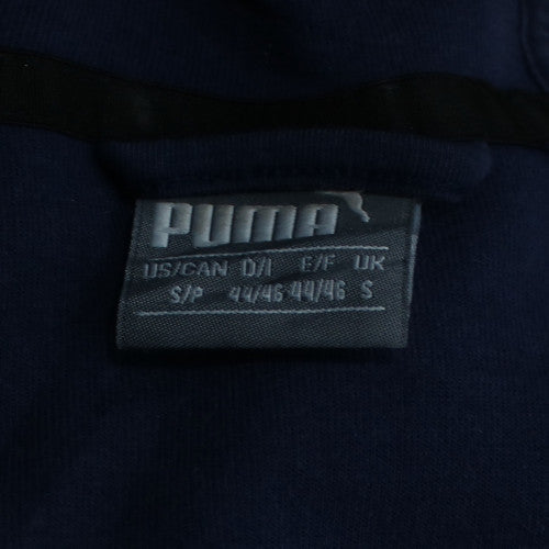 Puma Men's Blue Full Zip Hoodie Size S Regular Fit