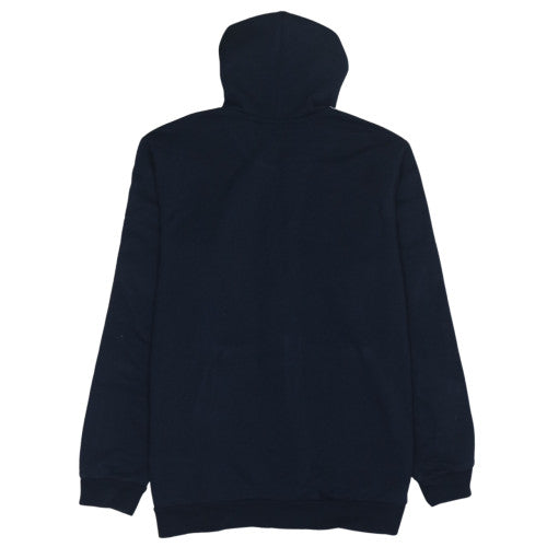 Adidas Mens Navy Blue Full Zip Hoodie XL - Classic Hooded Sweatshirt