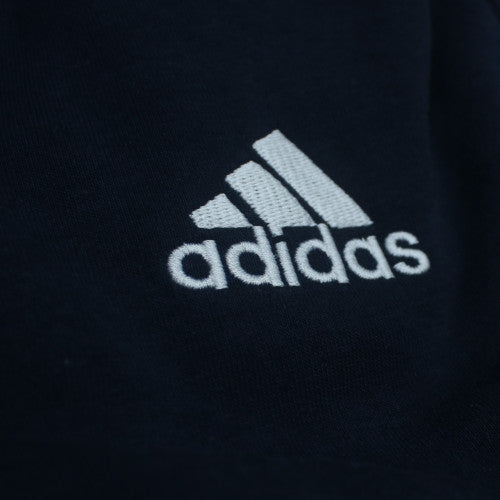 Adidas Mens Navy Blue Full Zip Hoodie XL - Classic Hooded Sweatshirt