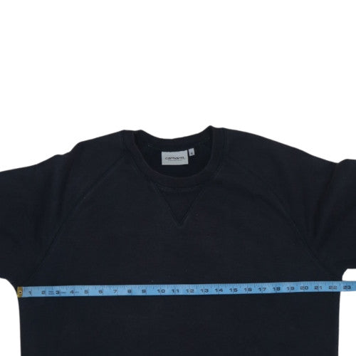 Carhartt Men's Black XL Pullover Sweatshirt Crew Neck Fleece
