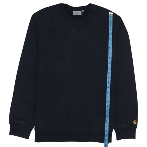 Carhartt Men's Black XL Pullover Sweatshirt Crew Neck Fleece