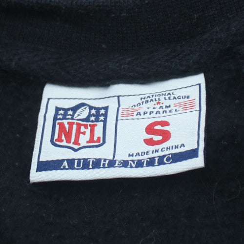 NFL Authentic Mens Black Small Jaguars Crew Neck Sweatshirt